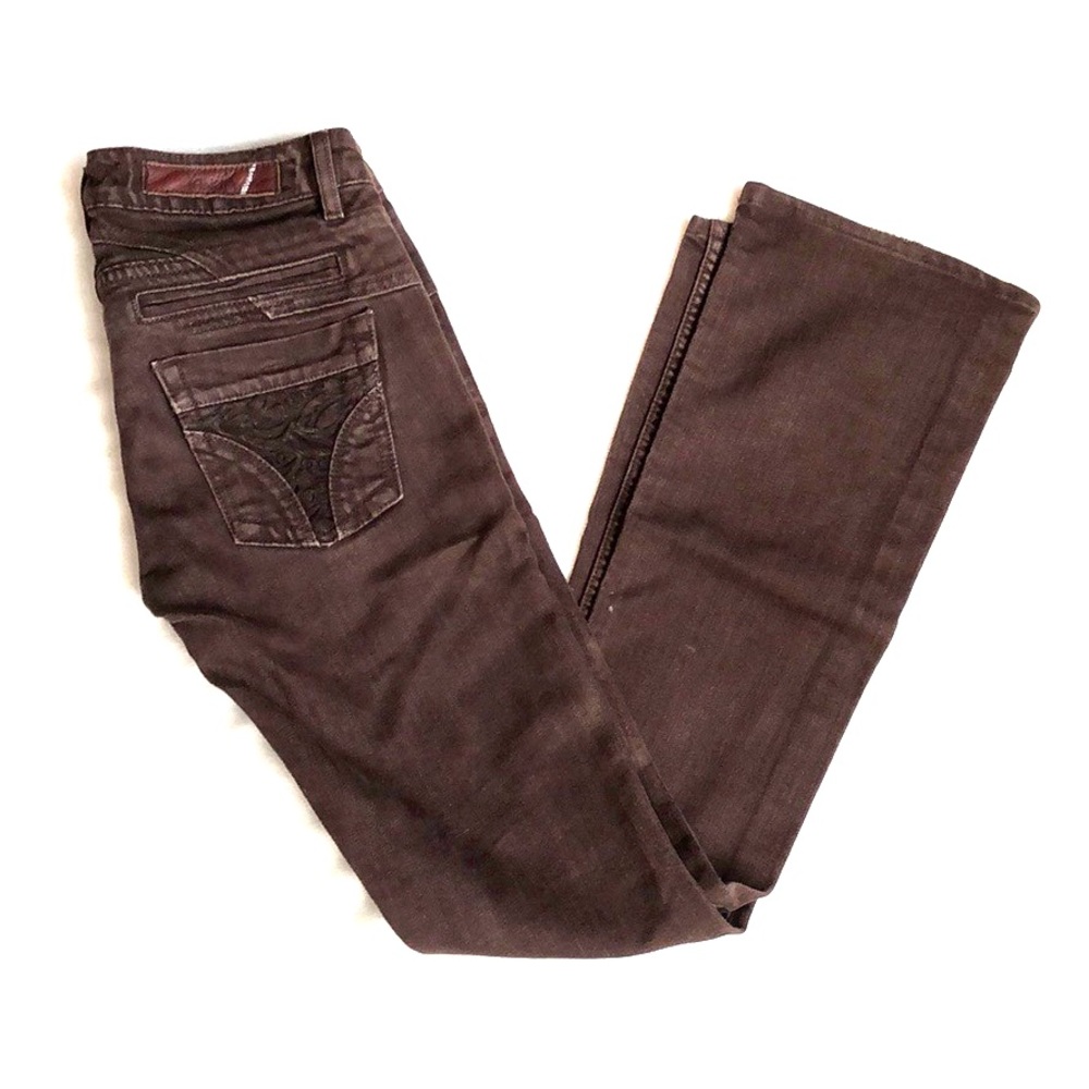 Yanuk Chocolate Brown Jeans
